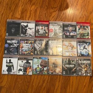 PS3 bundle of games!